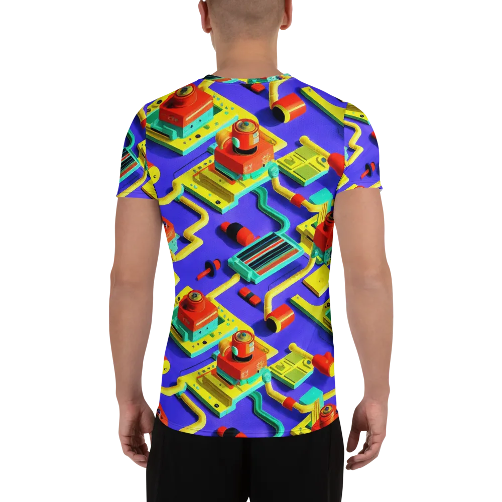 Chromatic Workshop on Men's Athletic T-Shirt — Back