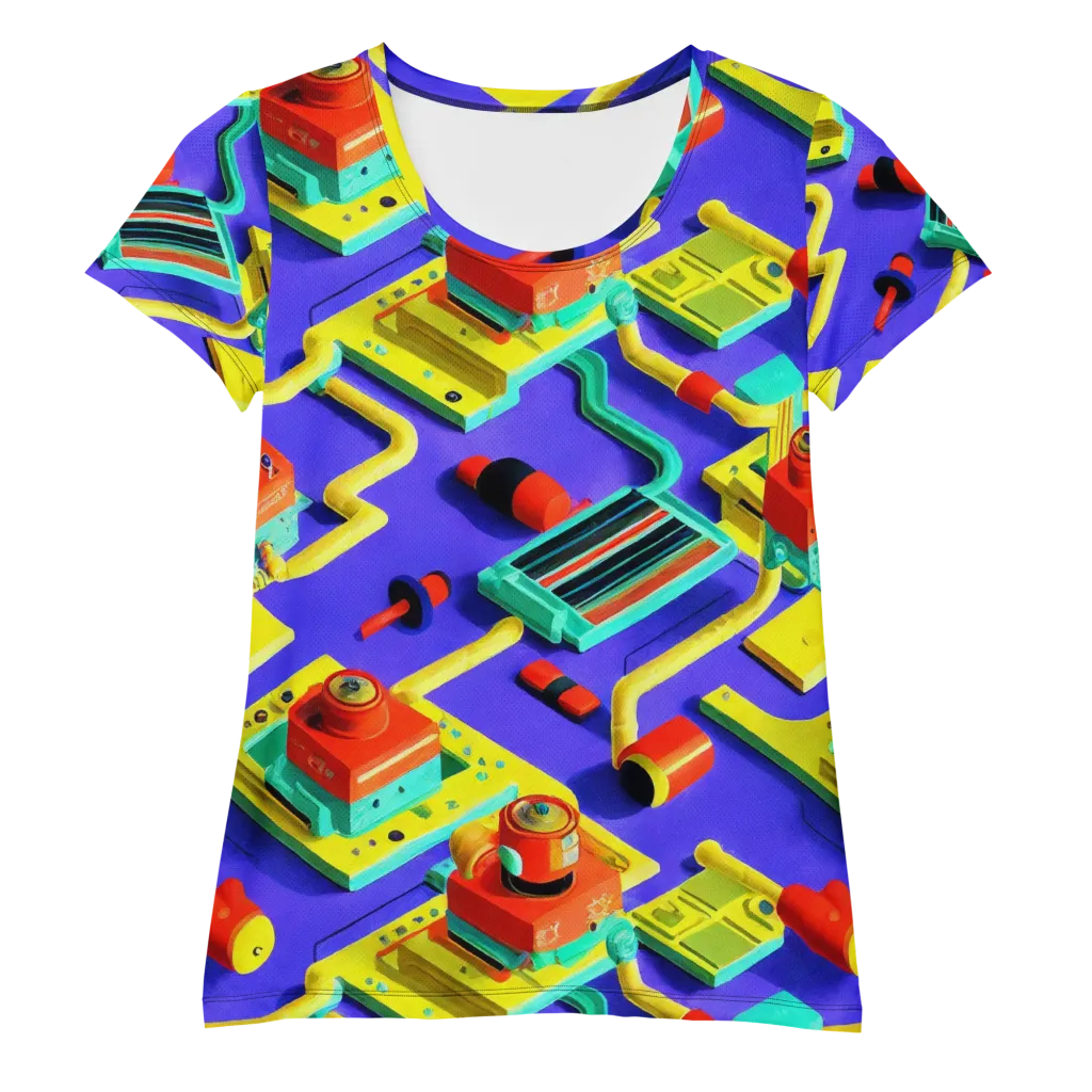 Chromatic Workshop on Women's Athletic T-Shirt — Front
