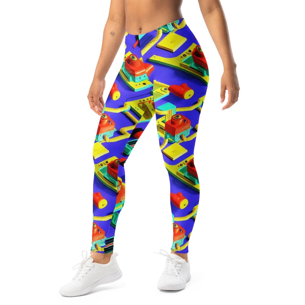 Chromatic Workshop on Leggings — Left Front