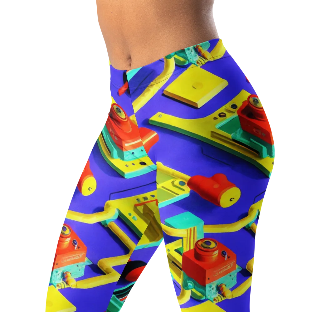 Chromatic Workshop on Leggings — Left Front