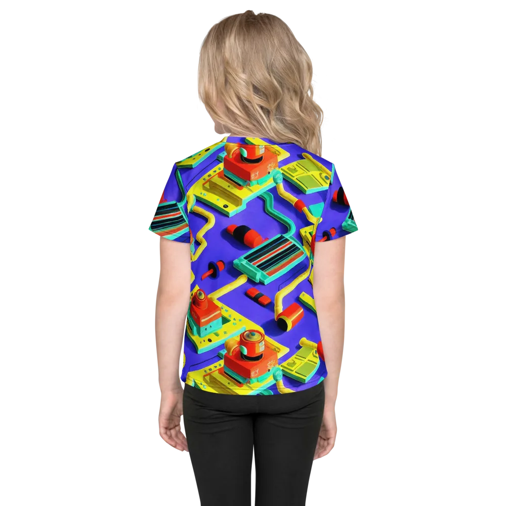 Chromatic Workshop on Kids Crew Neck T-Shirt — Back