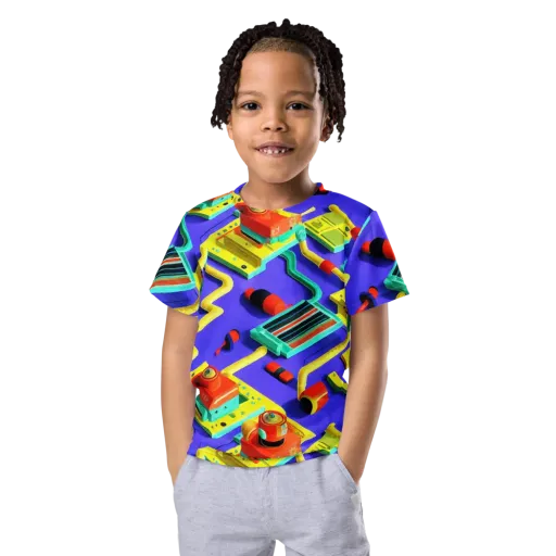 Chromatic Workshop on a Kids Crew Neck T-Shirt