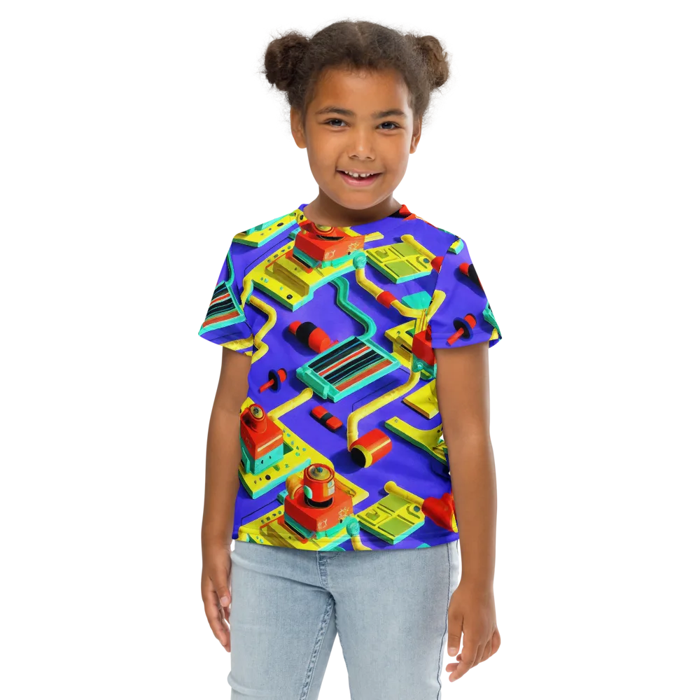 Chromatic Workshop on Kids Crew Neck T-Shirt — Front