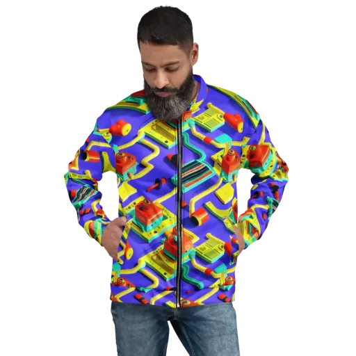 Chromatic Workshop on a Bomber Jacket