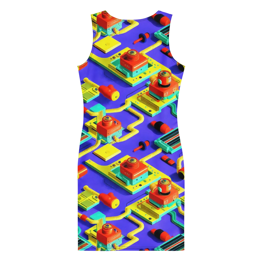 Chromatic Workshop on Bodycon Dress — Back