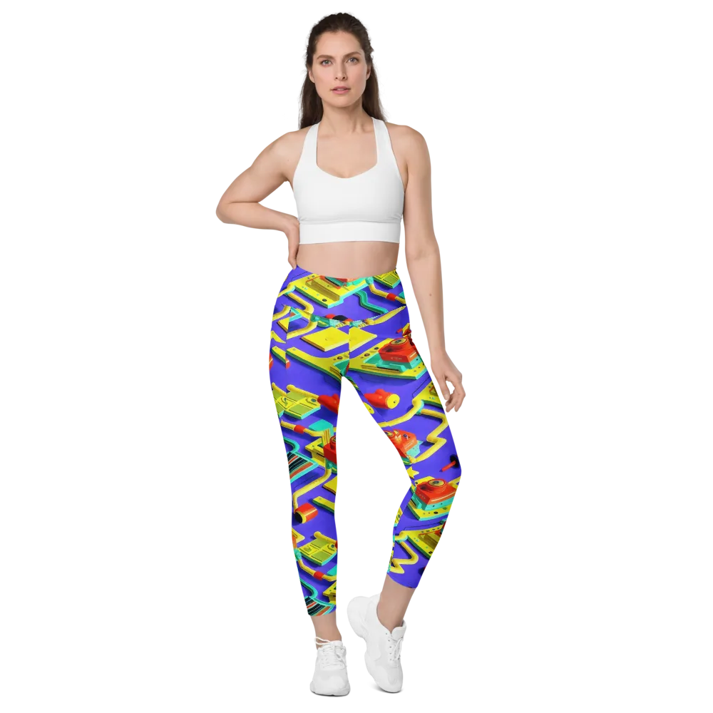 Chromatic Workshop on Leggings with Pockets — Front