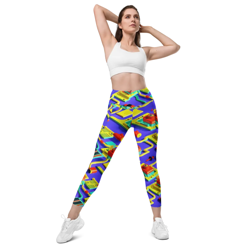 Chromatic Workshop on Leggings with Pockets — Front