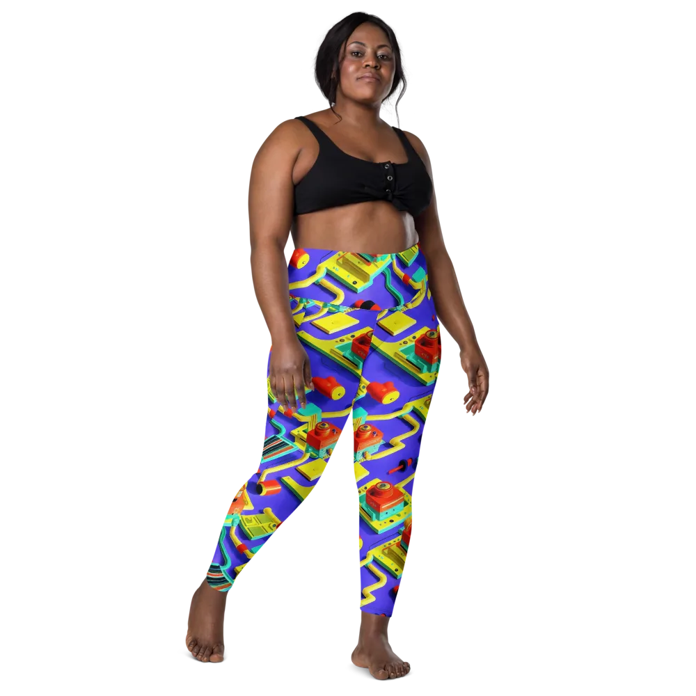Chromatic Workshop on Leggings with Pockets — Front