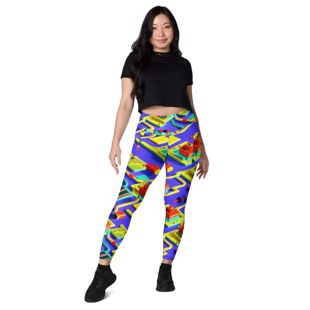 Chromatic Workshop on Leggings with Pockets — Front