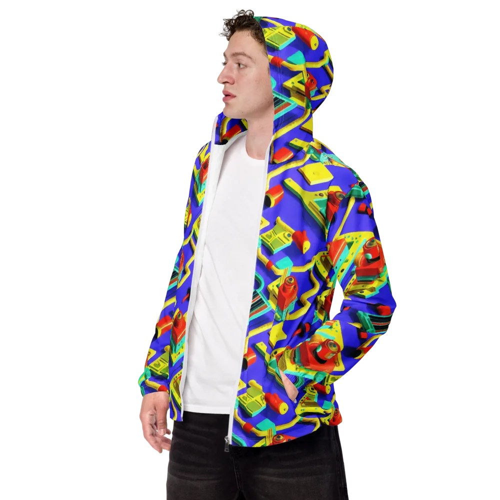 Chromatic Workshop on Men's Windbreaker — Left Front