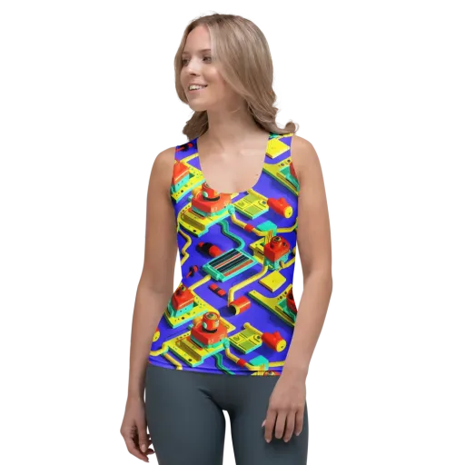 Chromatic Workshop on a Women's Tank Top