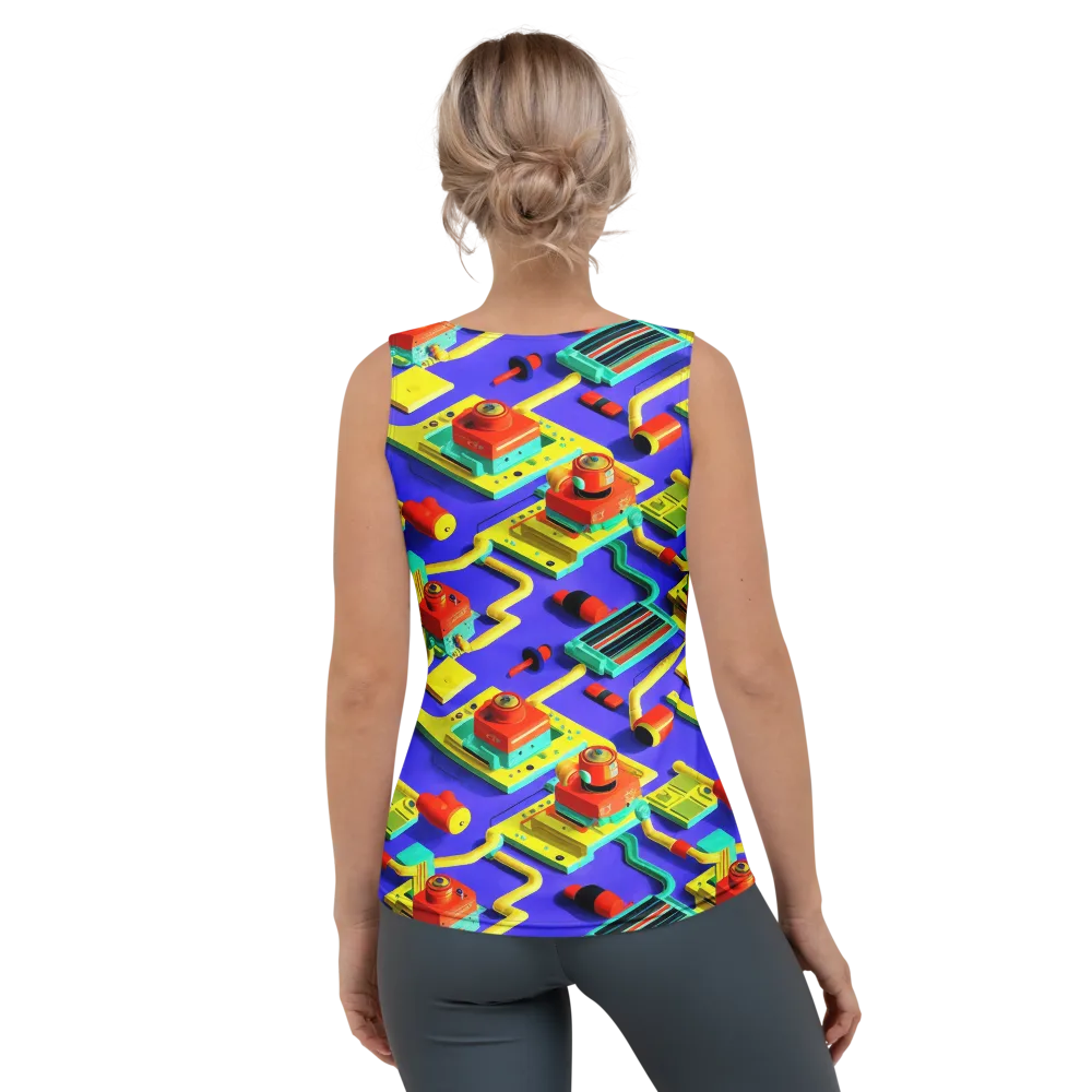 Chromatic Workshop on Women's Tank Top — Back