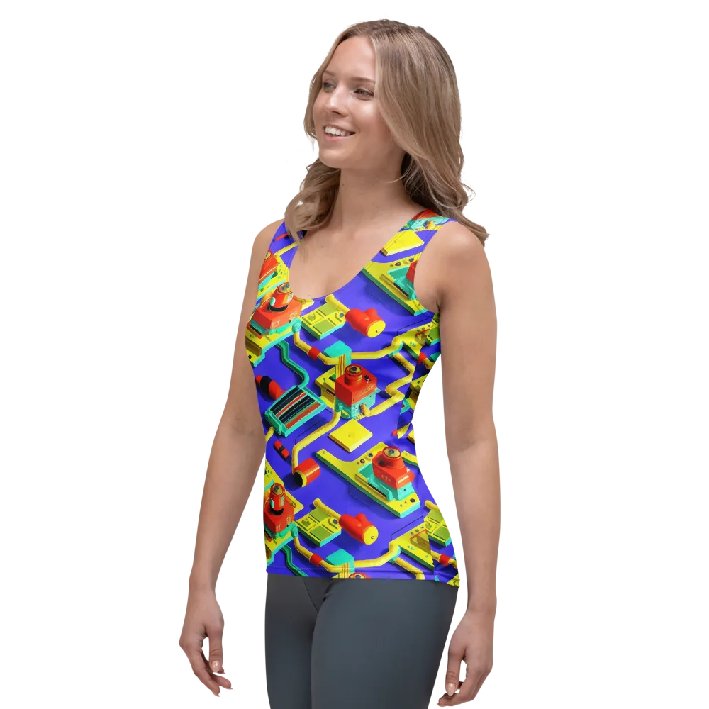 Chromatic Workshop on Women's Tank Top — Left Front