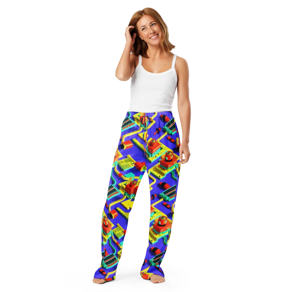 Chromatic Workshop on Women's Pajama Pants — Front