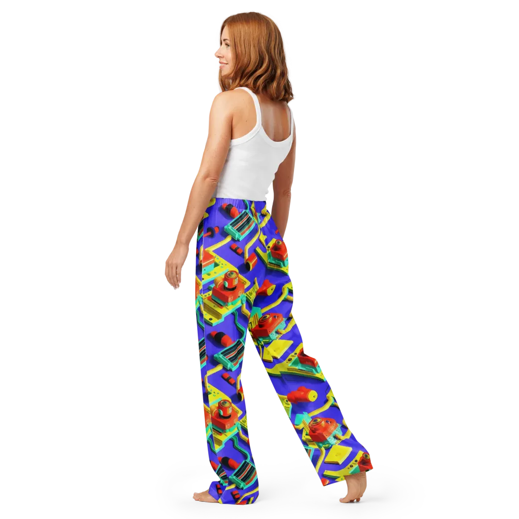 Chromatic Workshop on Women's Pajama Pants — Back