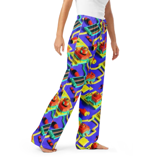Chromatic Workshop on a Women's Pajama Pants