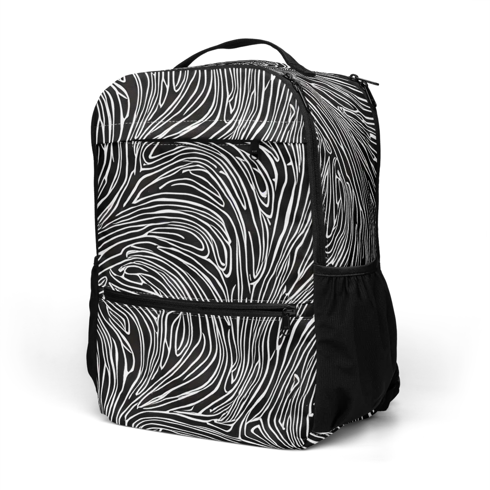 Obsidian Flow on Utility Backpack — Left Front