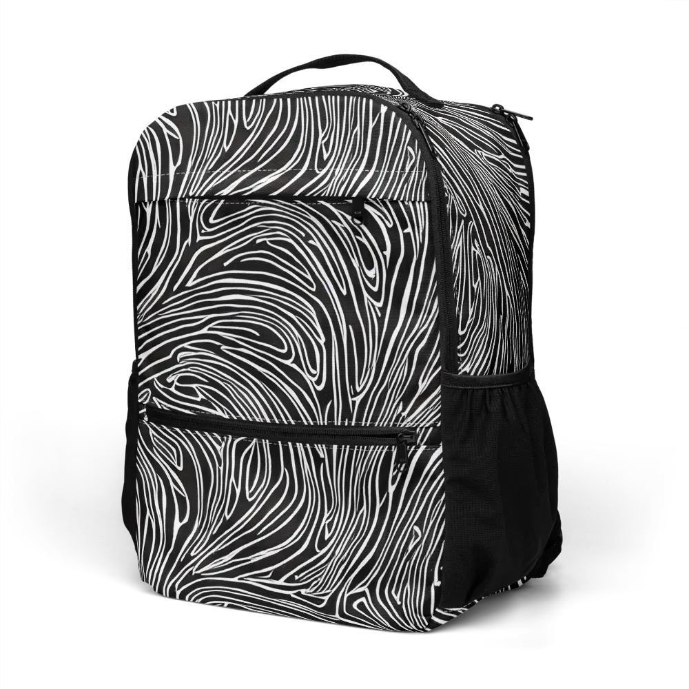 Obsidian Flow on Utility Backpack — Left Front