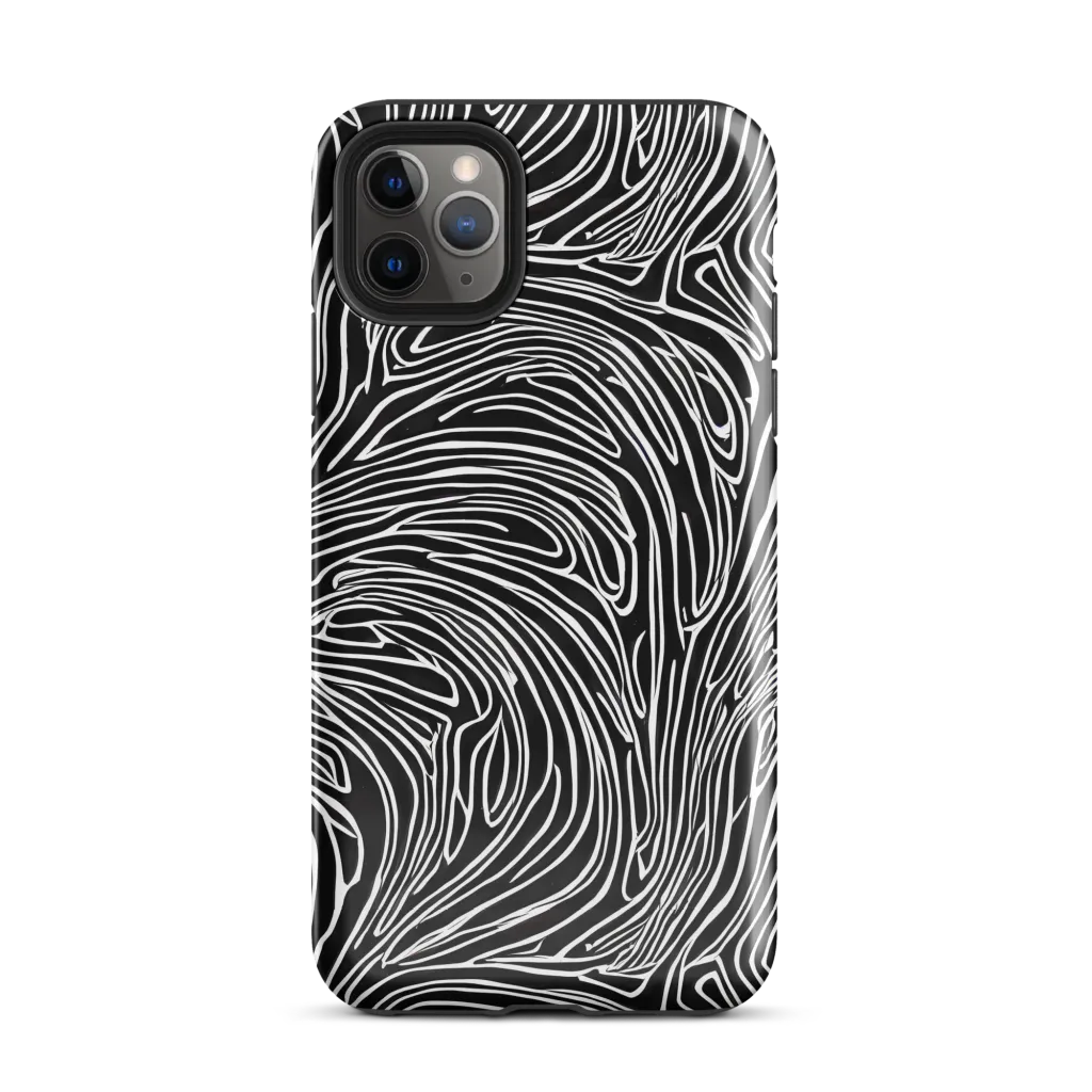Obsidian Flow on Tough Case for iPhone® — Front