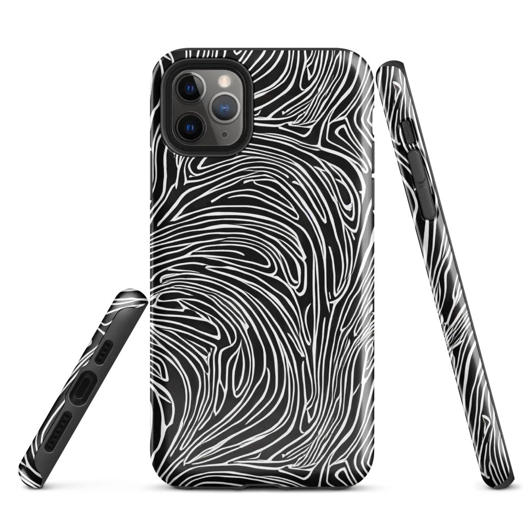 Obsidian Flow on Tough Case for iPhone® — Front