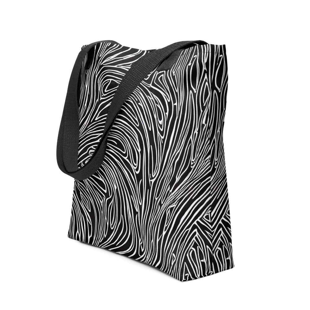 Obsidian Flow on Tote Bag — Front