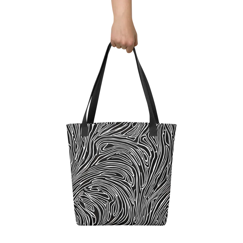 Obsidian Flow on Tote Bag — Front