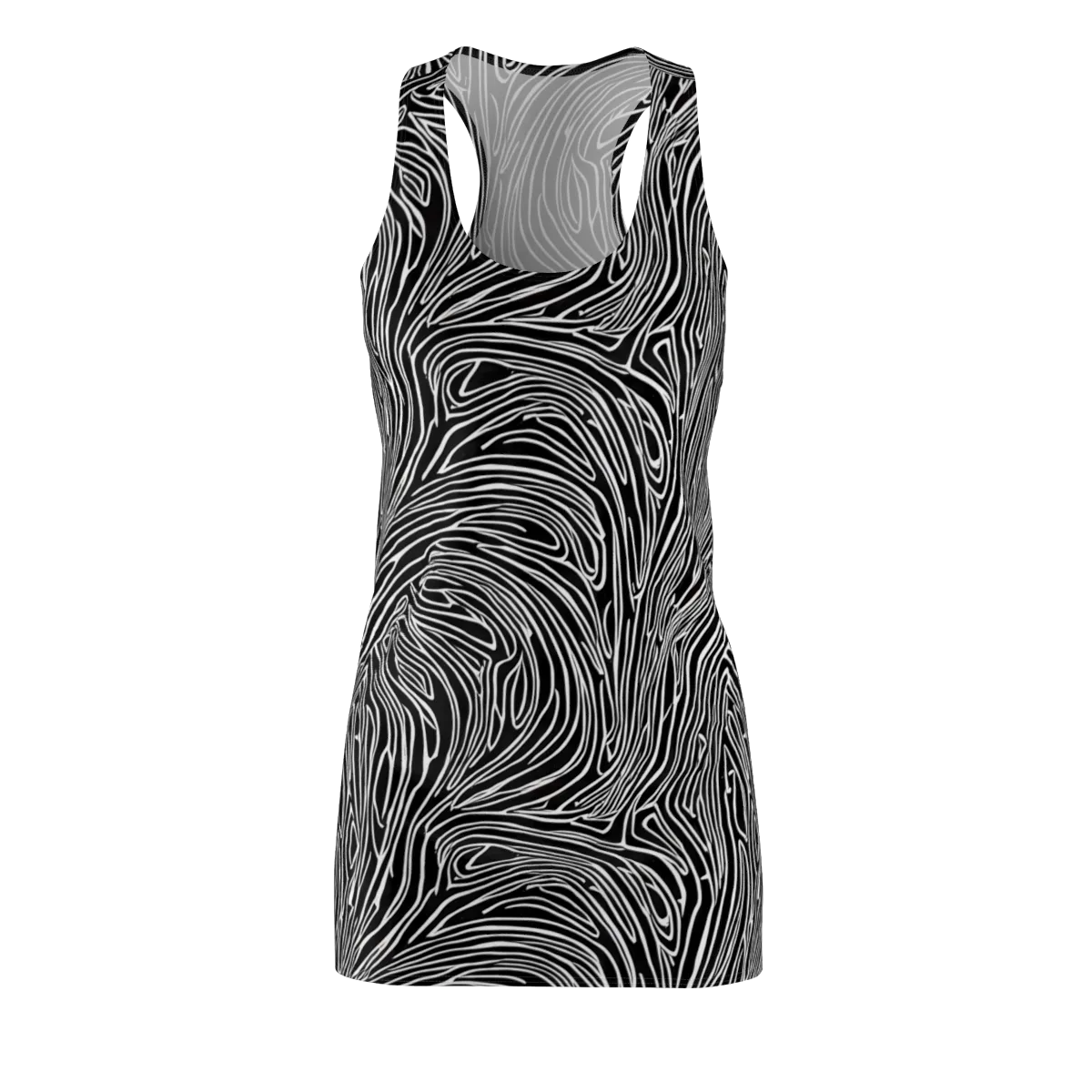 Obsidian Flow on Racerback Dress — Front