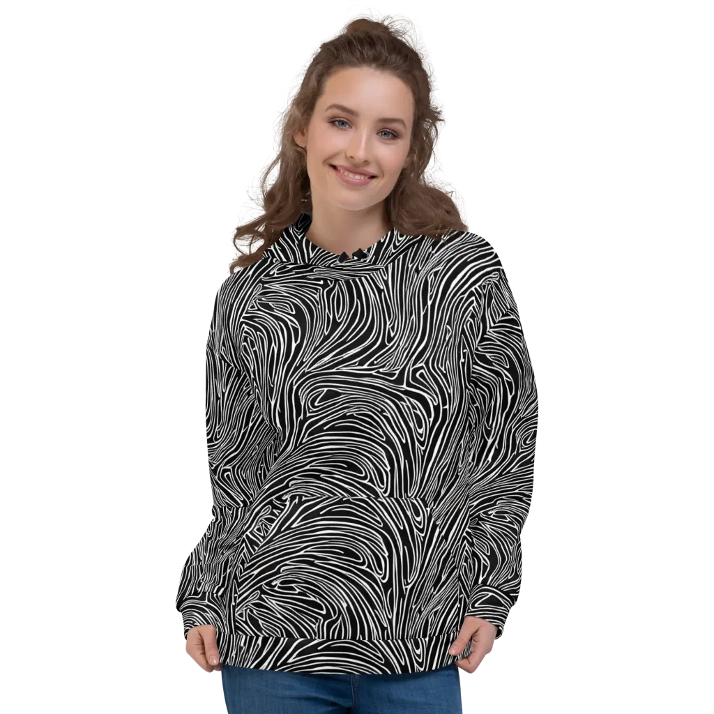 Obsidian Flow on Hoodie — Front