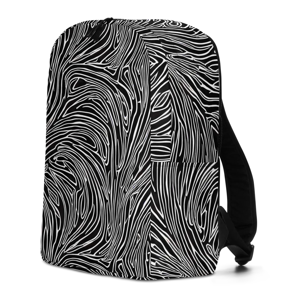 Obsidian Flow on Minimalist Backpack — Left