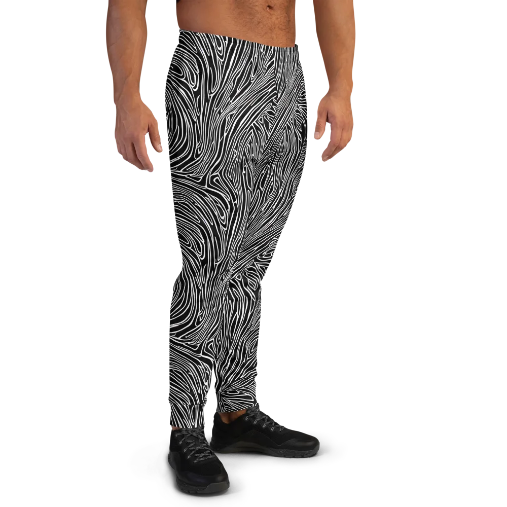 Obsidian Flow on Men's Joggers — Right