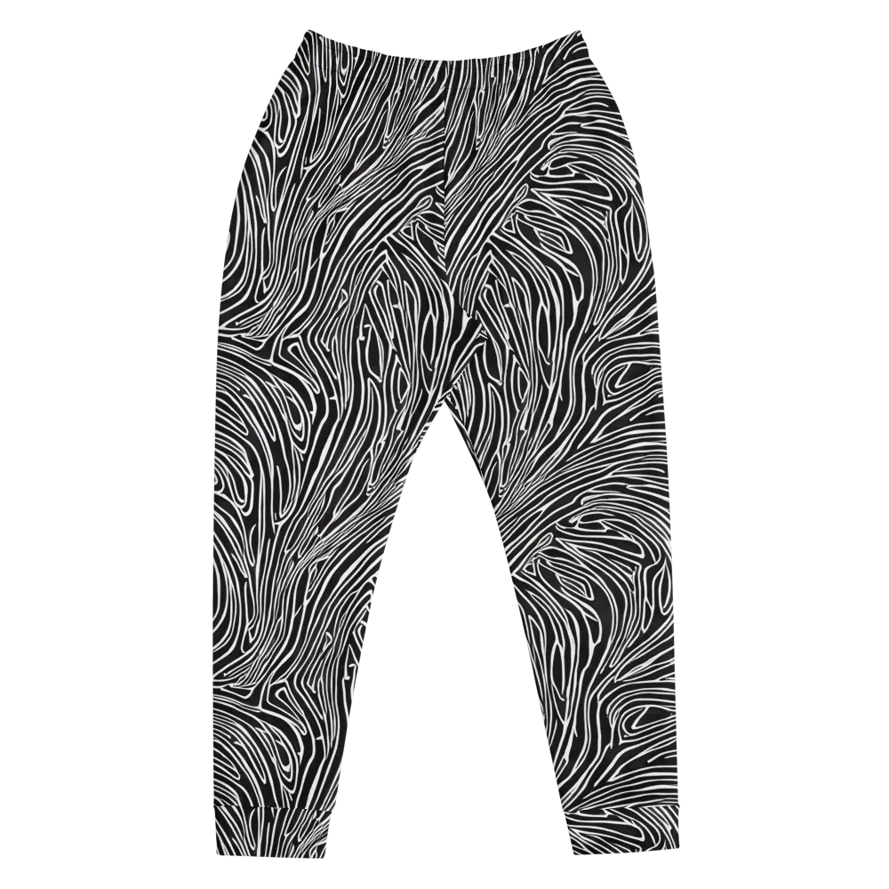 Obsidian Flow on Men's Joggers — Front