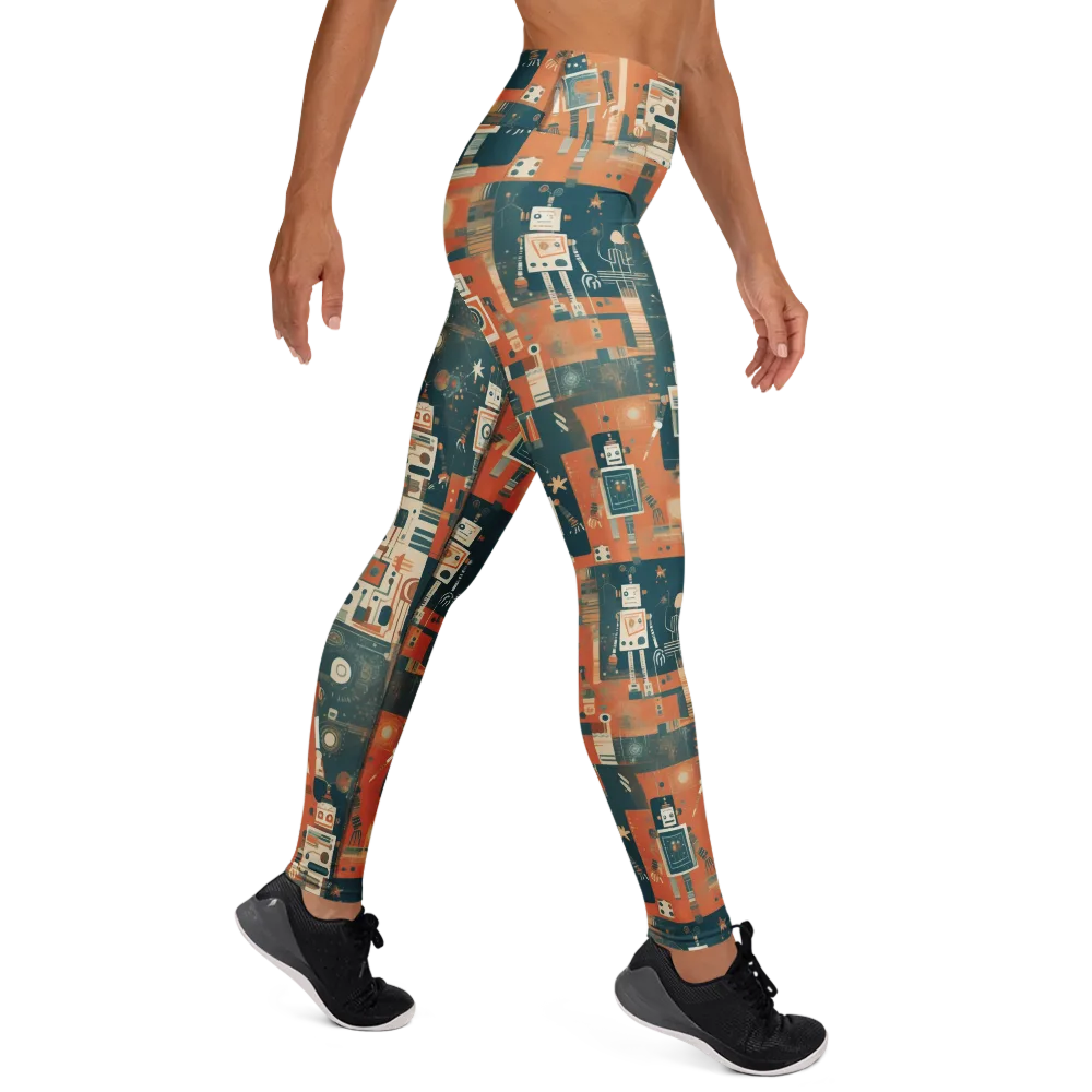 Tomorrow’s Tin Parade on Yoga Leggings — Right