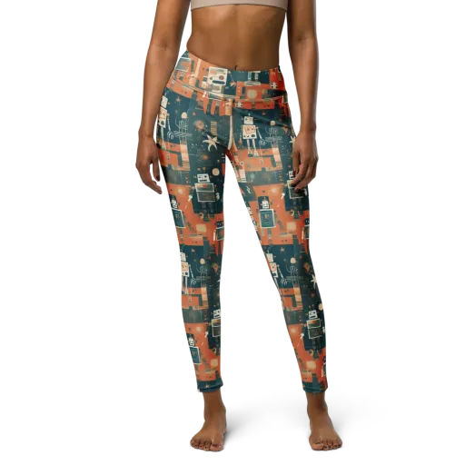 Tomorrow’s Tin Parade on a Yoga Leggings