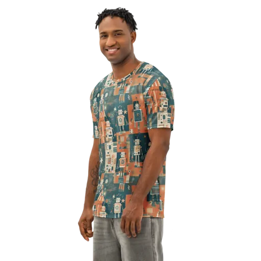 Tomorrow’s Tin Parade on a Men's Cotton Crew Neck T-Shirt