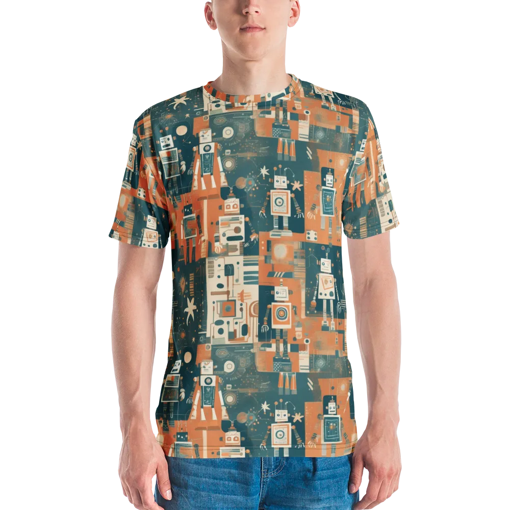 Tomorrow’s Tin Parade on Men's Crew Neck T-Shirt — Front