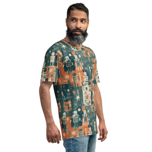 Tomorrow’s Tin Parade on a Men's Crew Neck T-Shirt