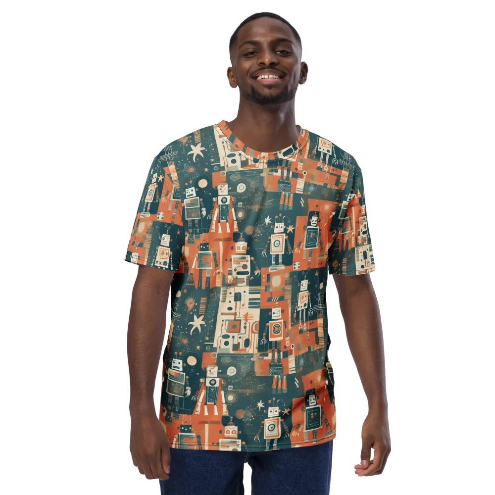 Tomorrow’s Tin Parade on Men's Crew Neck T-Shirt — Front