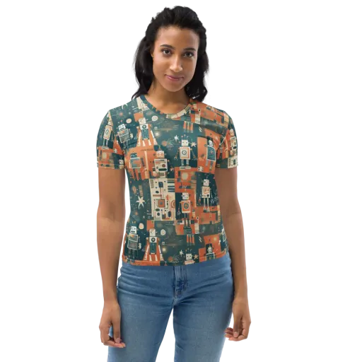 Tomorrow’s Tin Parade on a Women's Crew Neck T-Shirt