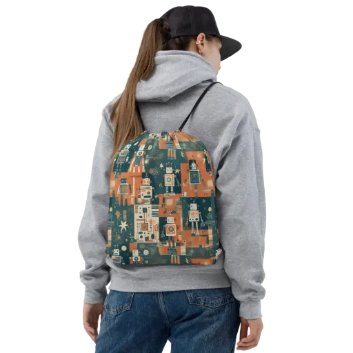 Tomorrow’s Tin Parade on a Drawstring Bag