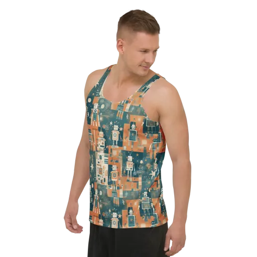 Tomorrow’s Tin Parade on a Men's Tank Top