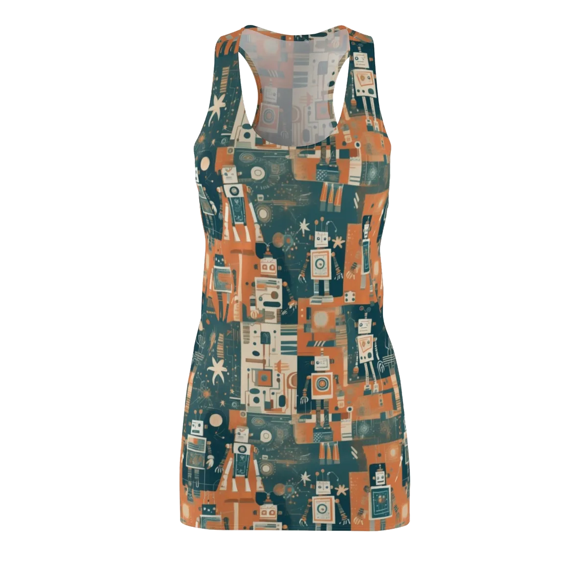 Tomorrow’s Tin Parade on Racerback Dress — Front