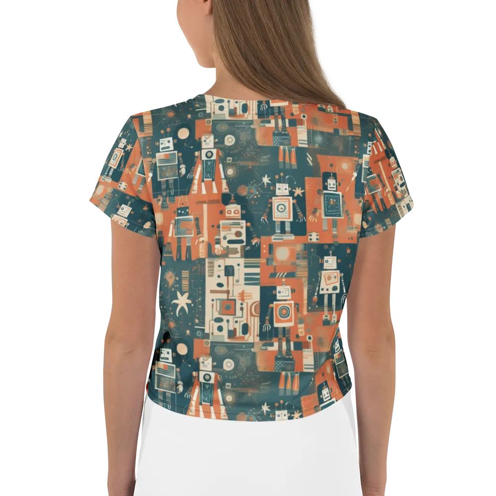 Tomorrow’s Tin Parade on Crop Tee — Back