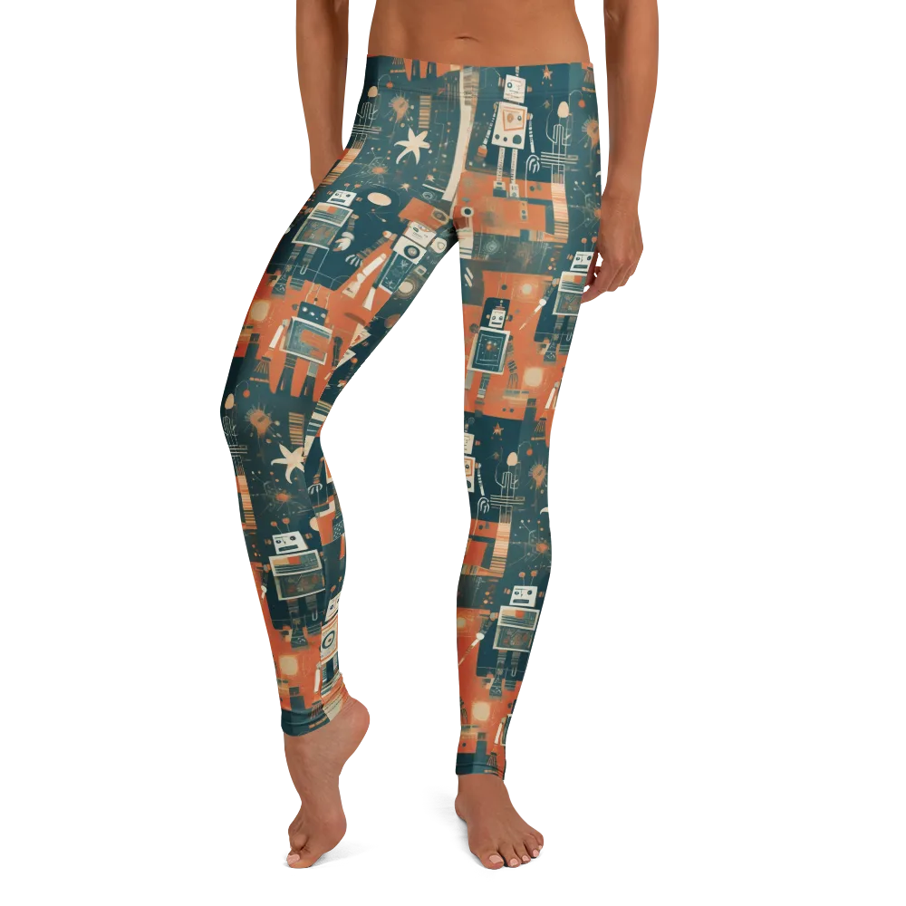 Tomorrow’s Tin Parade on Leggings — Front