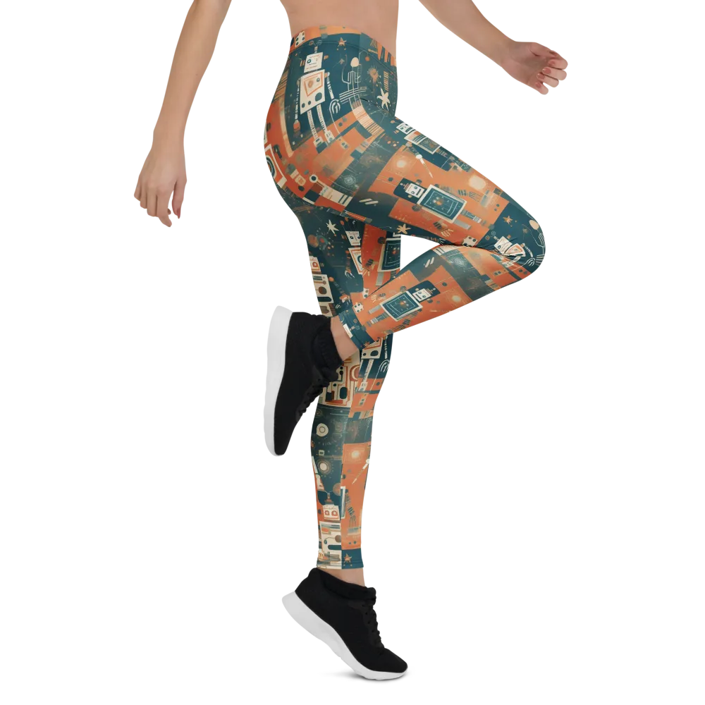 Tomorrow’s Tin Parade on Leggings — Right