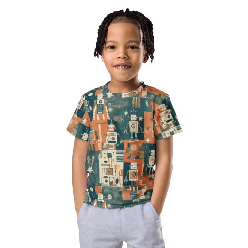 Tomorrow’s Tin Parade on a Kids Crew Neck T-Shirt