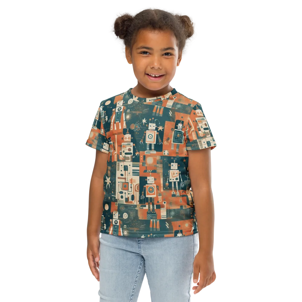 Tomorrow’s Tin Parade on Kids Crew Neck T-Shirt — Front
