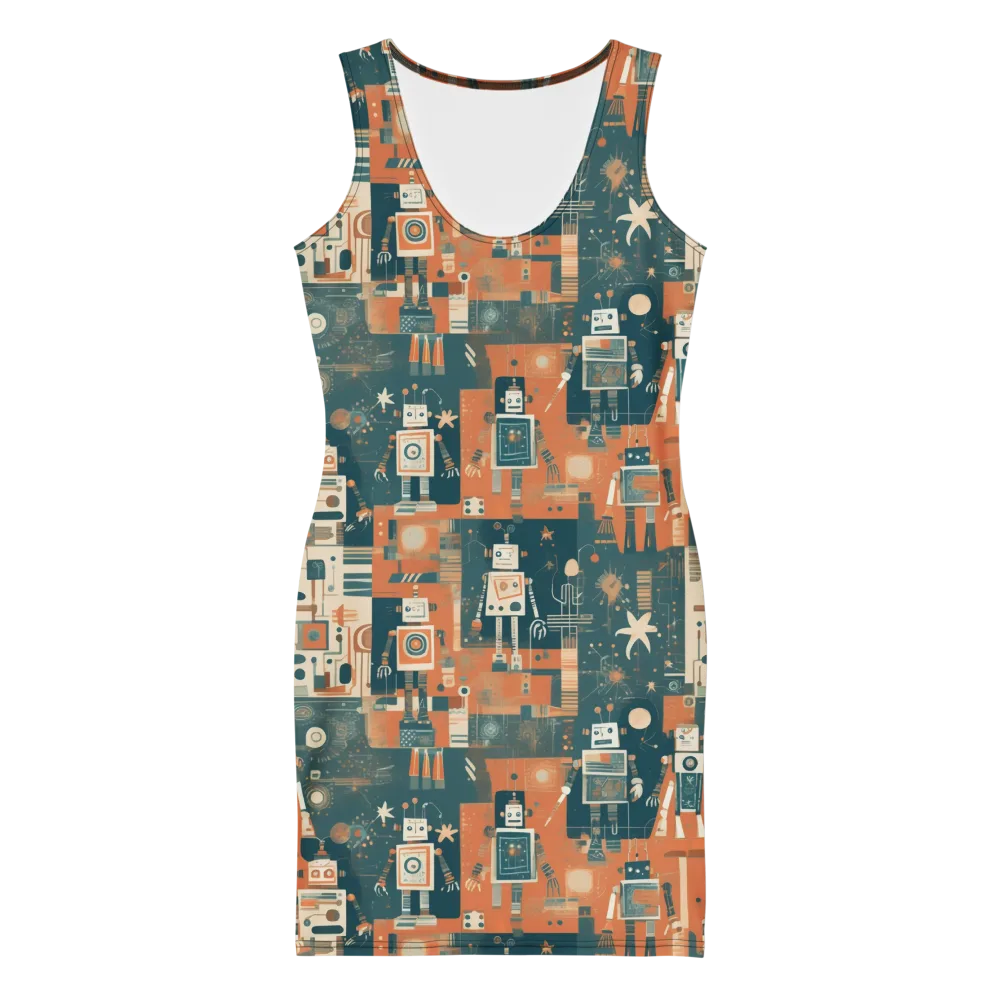 Tomorrow’s Tin Parade on Bodycon Dress — Front