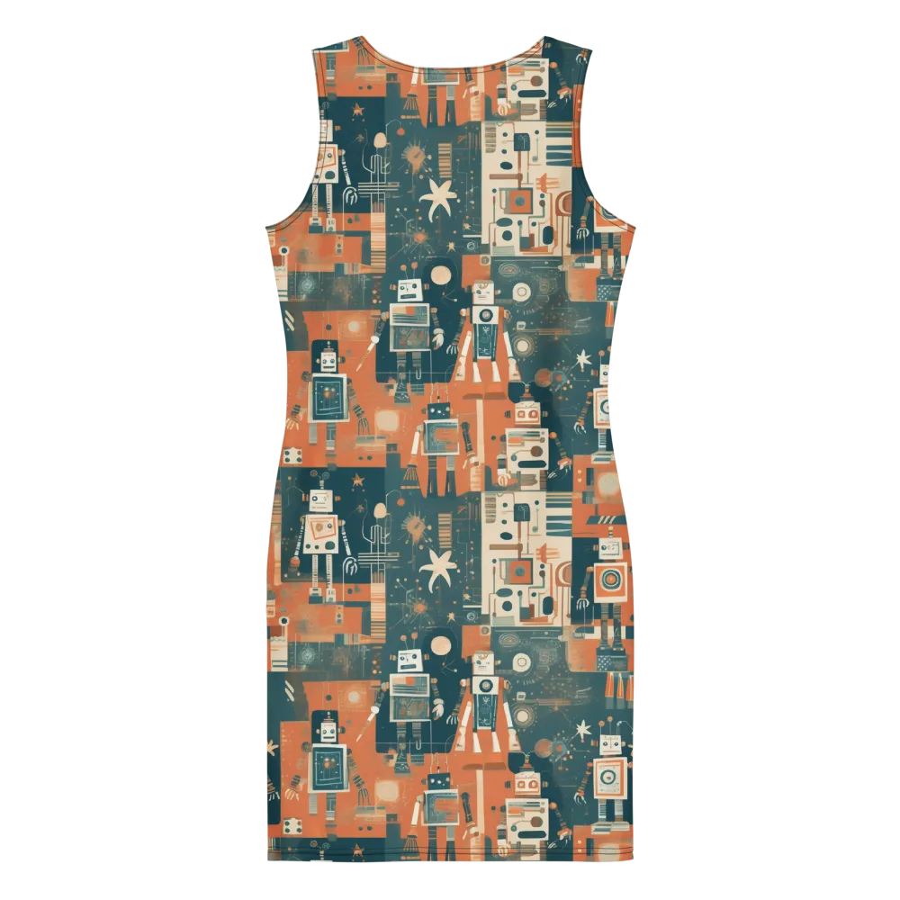 Tomorrow’s Tin Parade on Bodycon Dress — Back
