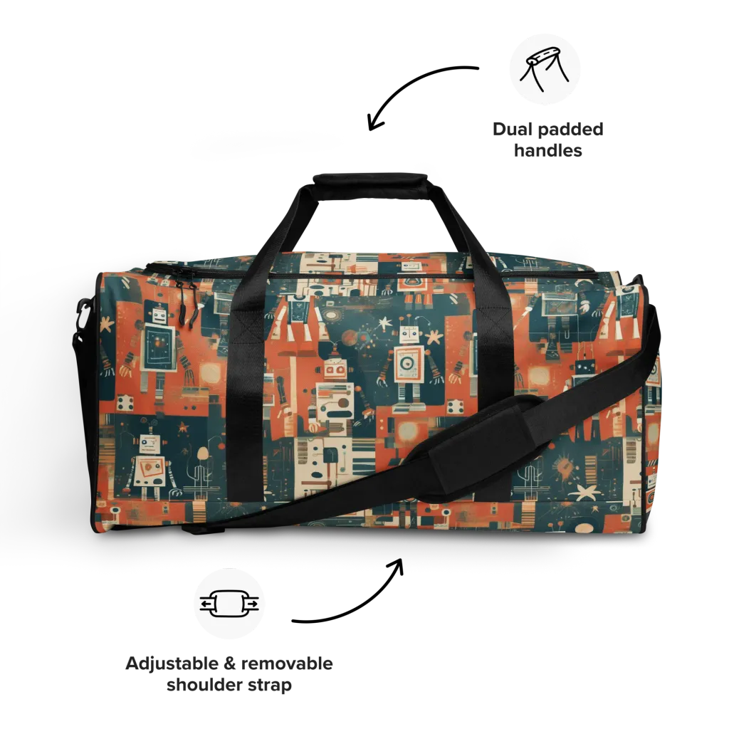 Tomorrow’s Tin Parade on Duffle Bag — Front