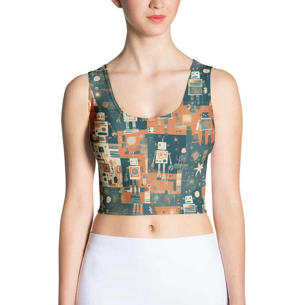 Tomorrow’s Tin Parade on Crop Top — Front